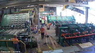Sequal Lumber Tray Sort Line