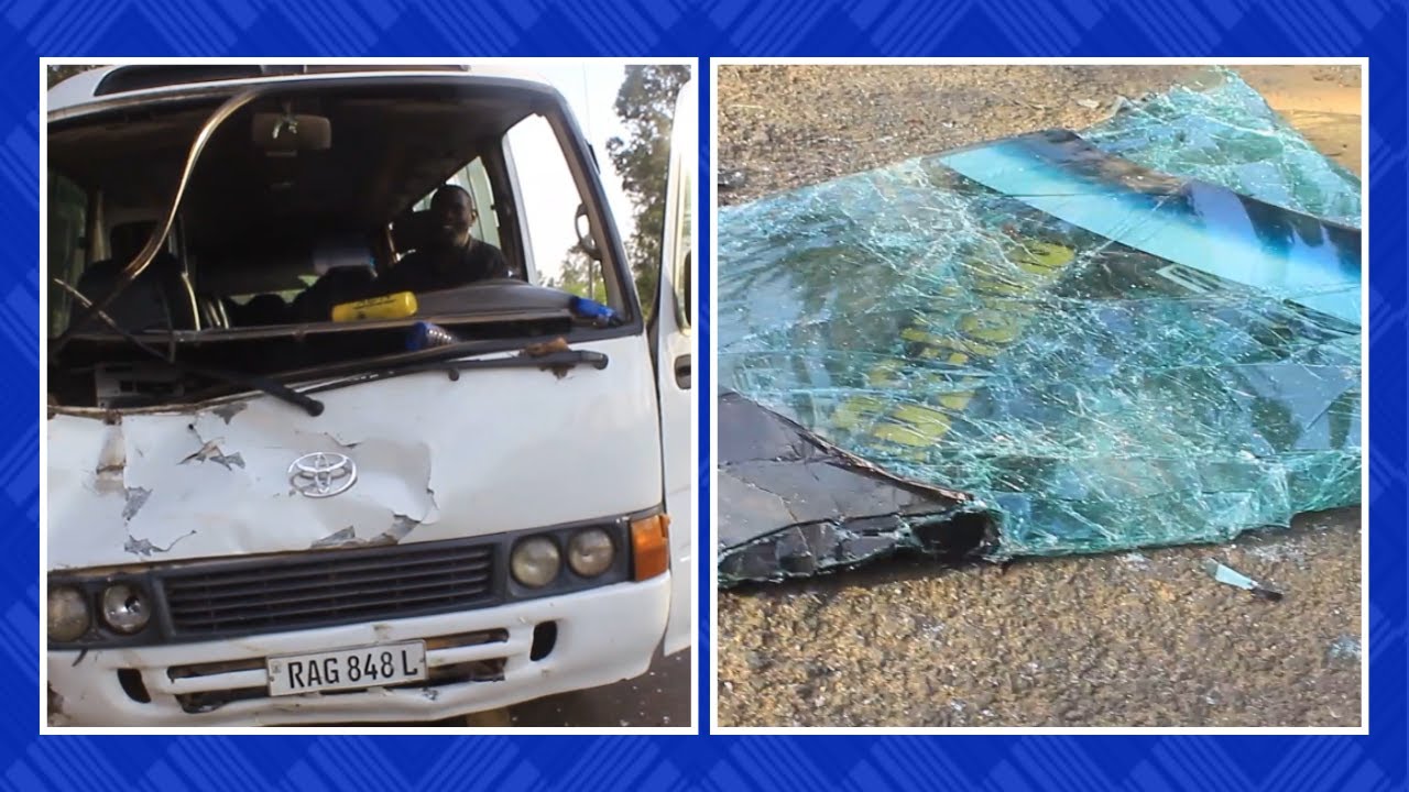 🚨Gatsibo habereye impanuka aho imodoka itwara abagenzi yagonze umunyonzi