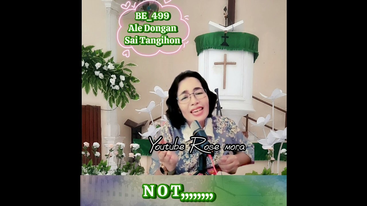 Buku Ende 499 Ale dongan sai tangihon #cover_rose_mora #musikboxgereja #buku_endenta