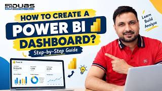 How to Create a Power BI Dashboard | Step-by-Step Power BI Dashboard Tutorial | #dubsautomation
