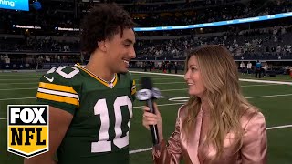 'It means a lot' – Packers' Jordan Love on upsetting Cowboys in NFC wild-card round | NFL on FOX