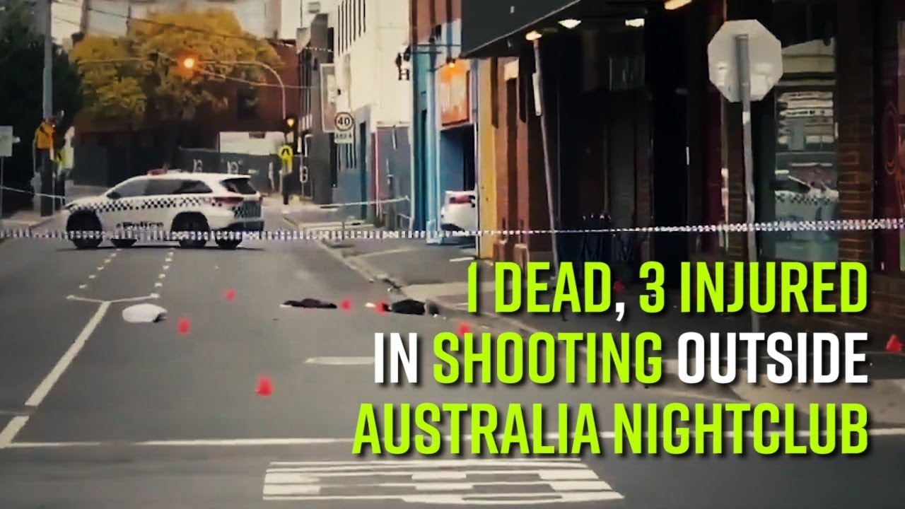 1 dead, 3 injured in shooting outside Australia nightclub