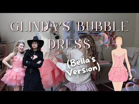 Making My GLINDA Costume for Halloween 🩷✨ (Full Process + Party Vlog!) thumbnail