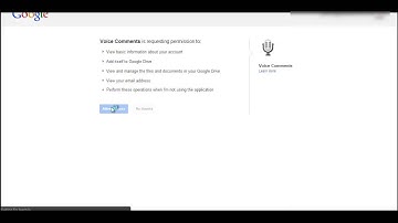 Voice Comments in Google Presentations