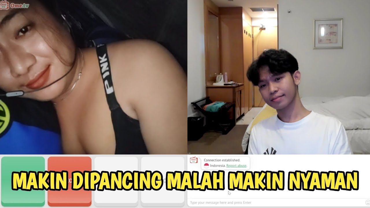 MAKIN DI PANCING MALAH MAKIN NYAMAN!! | OME TV INDONESIA