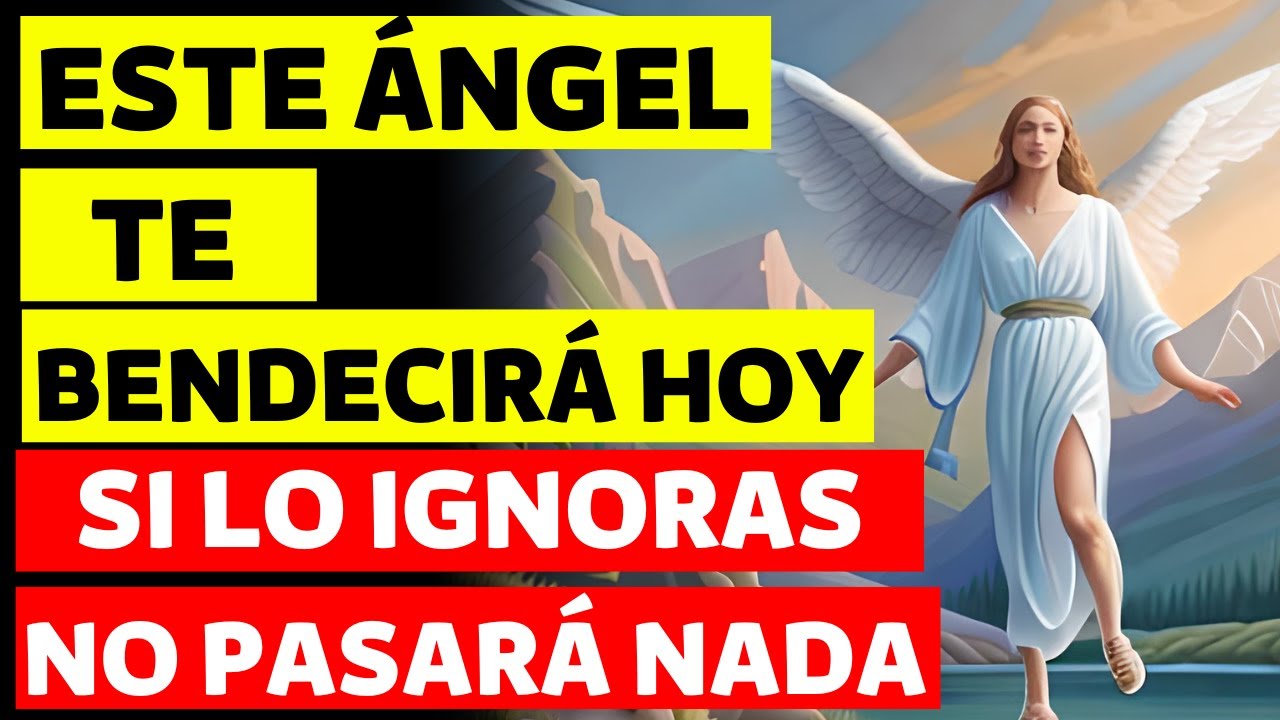 💌 Este ángel te bendecirá hoy 🙏 Mensaje de los ángeles para ti hoy 🙏 ...