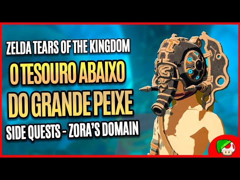 ELMO DIVINO DE RUTA, O TESOURO À BIXO DO PEIXE - ZELDA TOTK