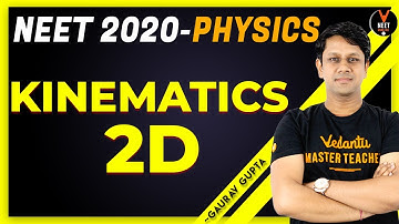 Kinematics 2D MCQ | Crash Course NEET 2020 Preparation | NEET Physics MCQ | Gaurav Sir