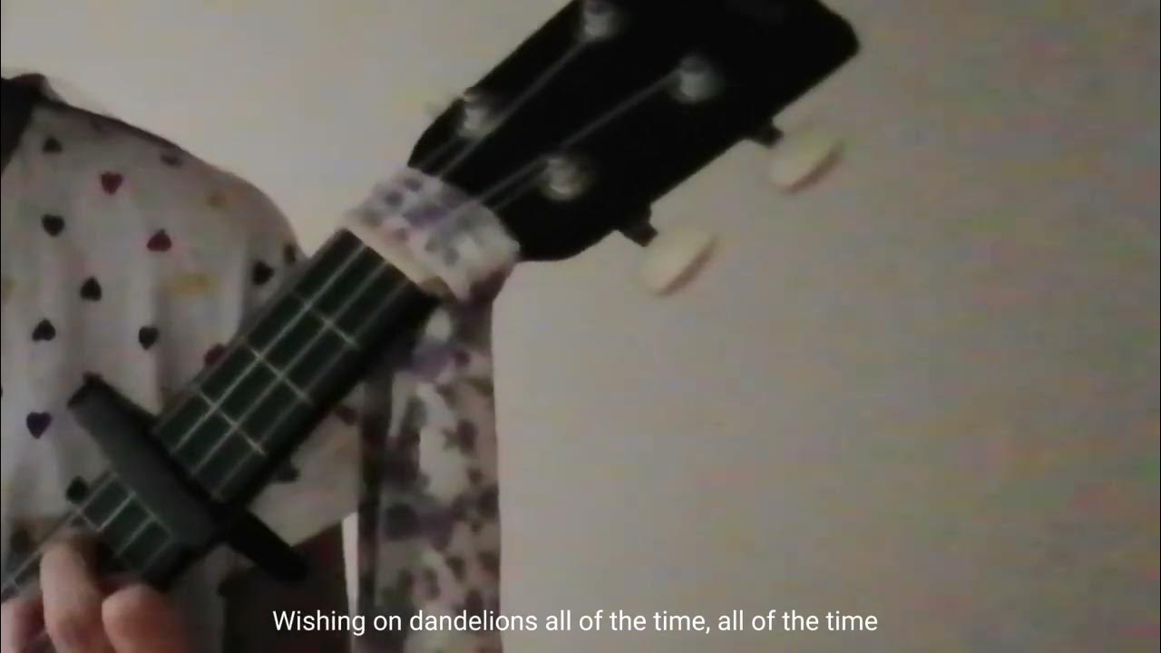 Dandelions by Ruth ukulele cover YouTube