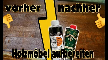 Wie kann ich Holzmöbel auffrischen?