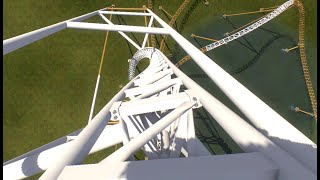 Hyperia front row POV | Insane new for 2024 Thorpe Park Roller Coaster | NoLimits 2 Recreation