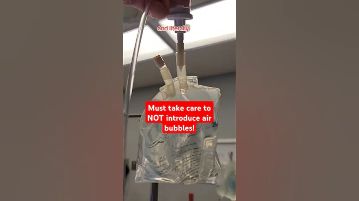 Trick to reset IV drip chamber