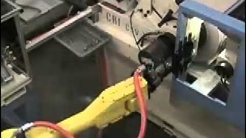 CRI - Centerless Grinder, Robotic Integration, Multiple Part Infeed Process, CSV12