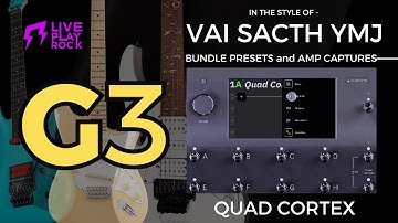 G3 style QUAD CORTEX guitar presets + captures Liveplayrock #quadcortex #preset #liveplayrock