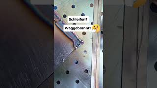 WIG-Schweißen Fail: Poren wegbrennen oder ausschleifen? 🤫🛠️ #schweißen