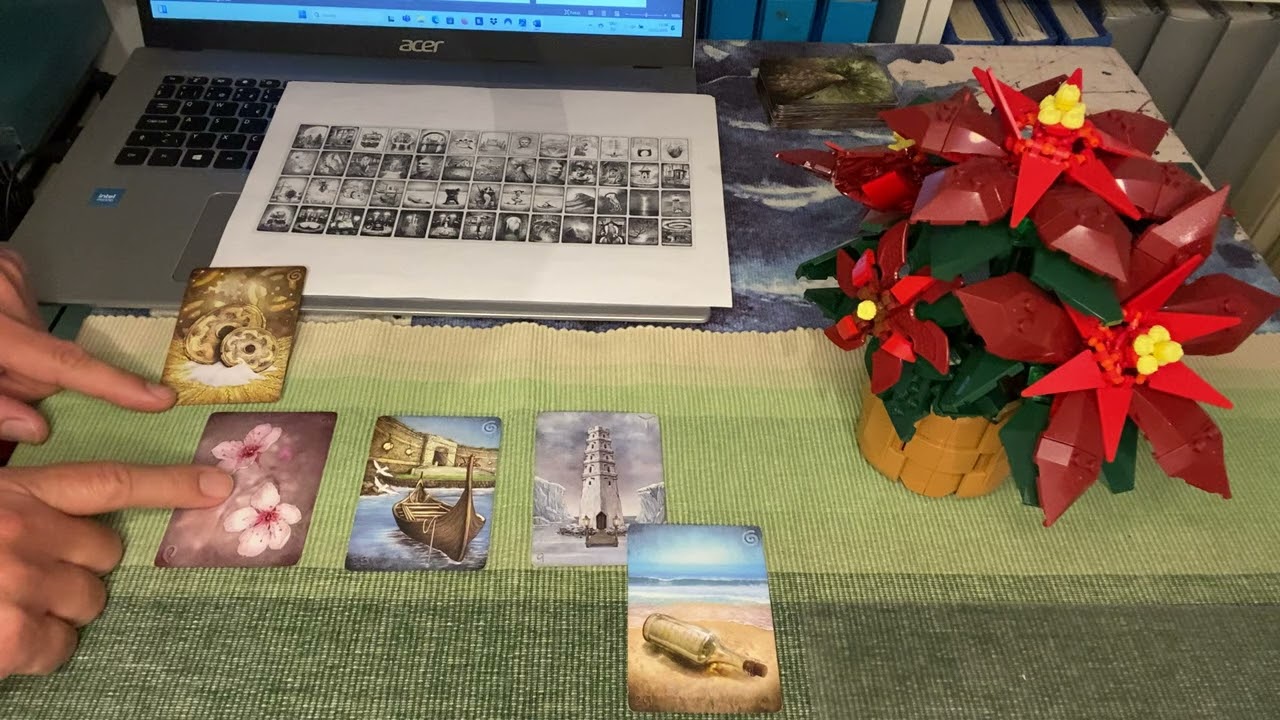 Wie funktioniert Kalat: Erklärung 3-Karten Legung Kalat Cards (auf Deutsch)