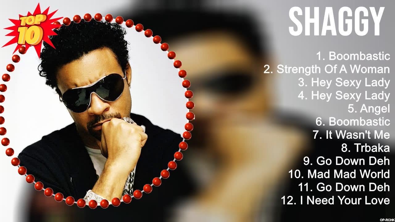 Shaggy Greatest Hits Best Songs Music Hits Collection Top 10 Pop