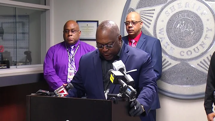 Wake Sheriff Gerald Baker discusses contraband fou...