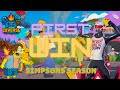 The Simpsons Take Over Fortnite! First Win of the Season!