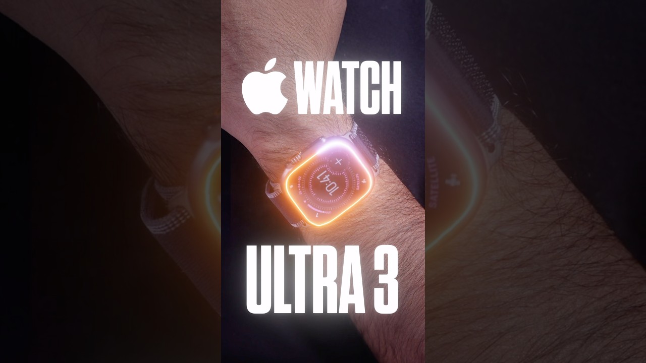 Apple Watch Ultra 3 - The BEST Watch from Apple
