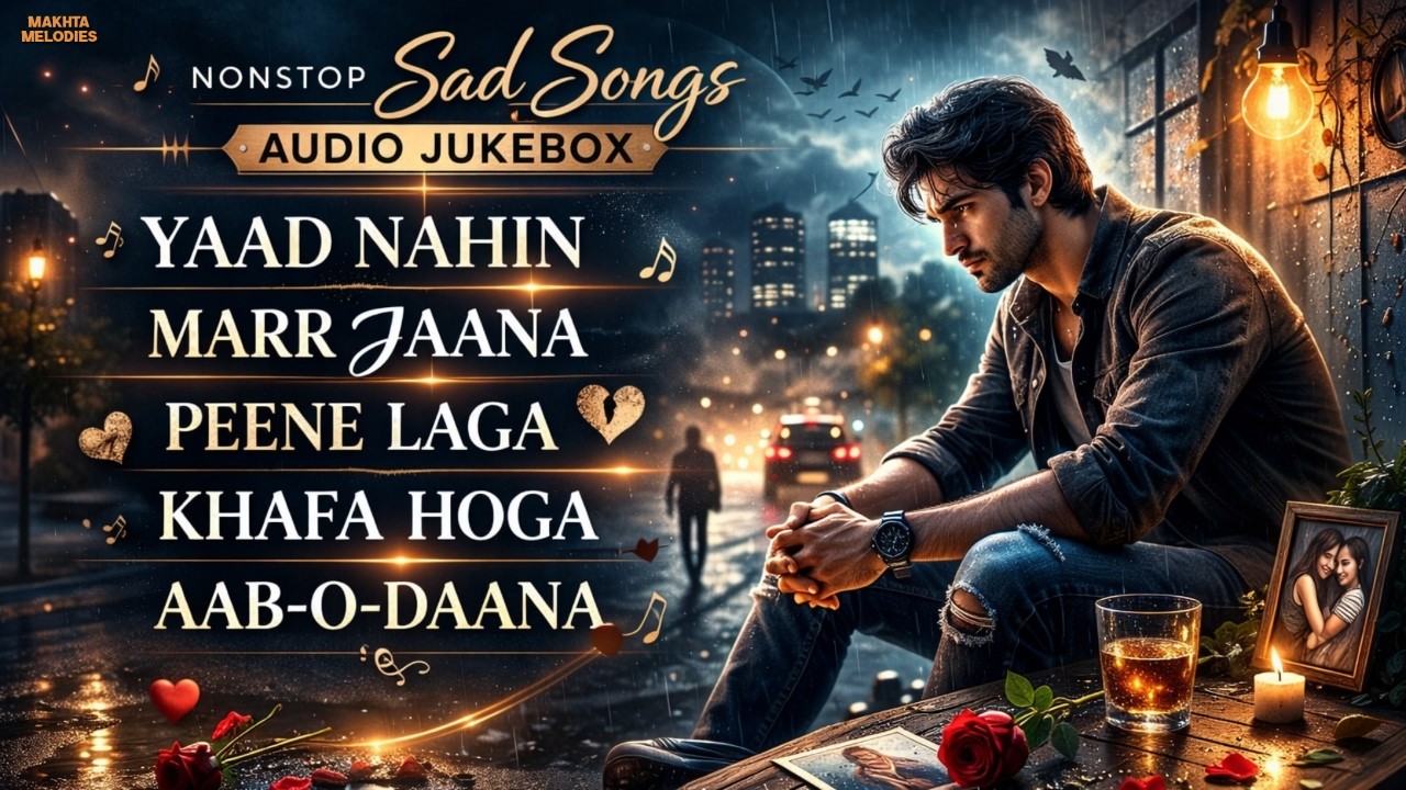 Nonstop Sad Songs That Make You Cry | Audio Jukebox | Makhta Melodies