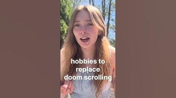 Hobbies to replace doom scrolling PART 1 #overcomingphoneaddiction