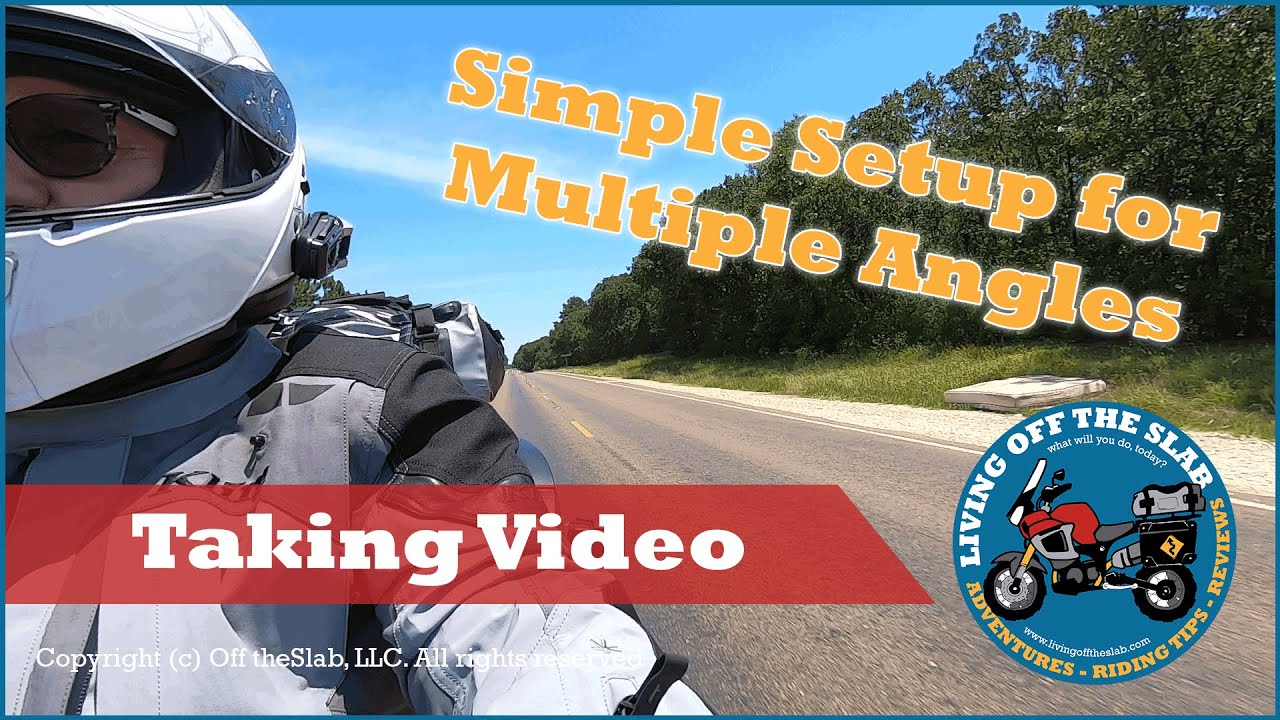 A Simple Setup for Shooting Video From Your Motorcycle