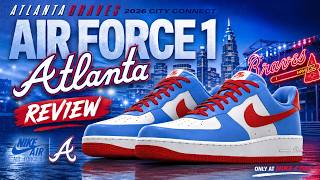 Nike Air Force 1 Atlanta Braves City Connect REVIEW! 🔥 Better Than Expected?