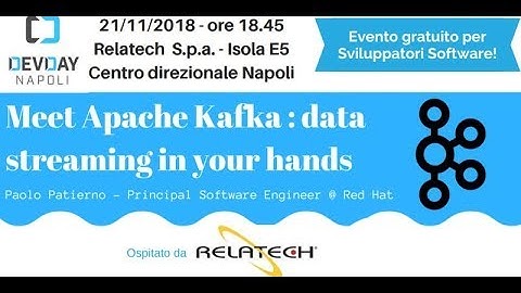 Meet Apache Kafka : data streaming nelle tue mani