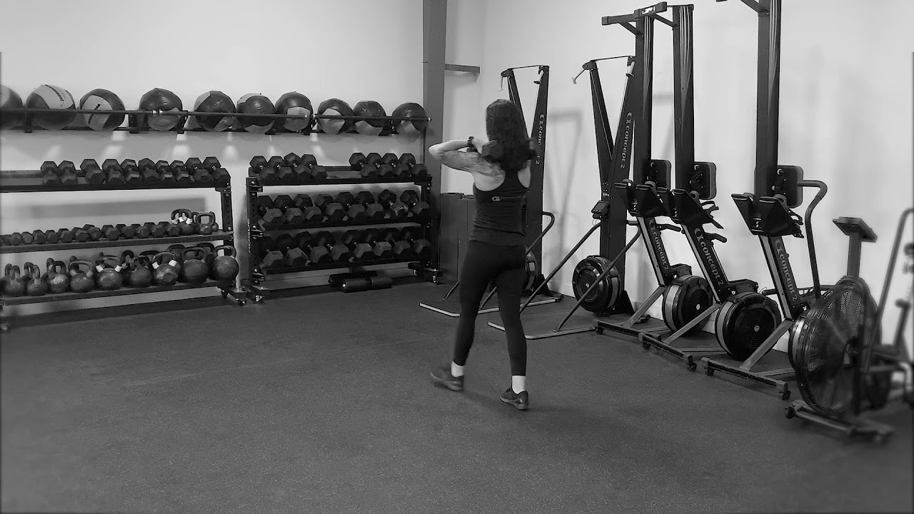 Dumbbell Front Rack Carry YouTube