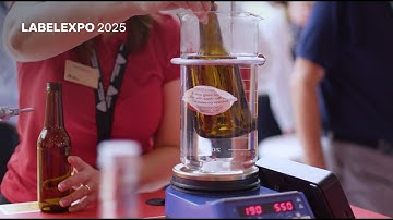 Latest Avery Dennison innovations in glass recycling at Labelexpo Europe 2025