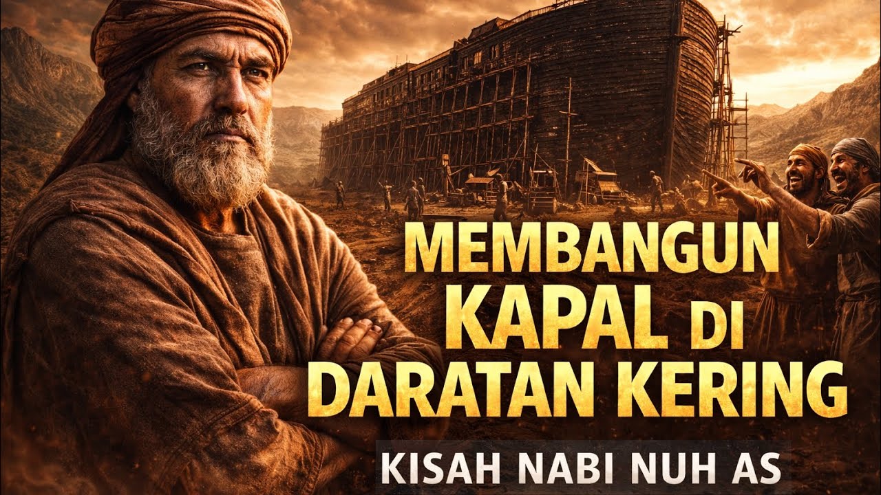 Beginilah Nabi Nuh Membuat Kapal 