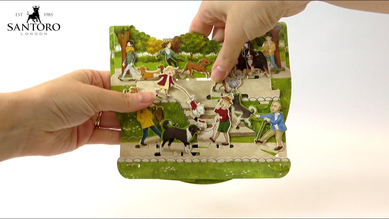 Santoro 3D Pop Up Pop n Rocks PR095 - How To