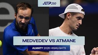 Information Daniil Medvedev vs Terence Atmane Highlights | Almaty 2026 Quarter-Final News