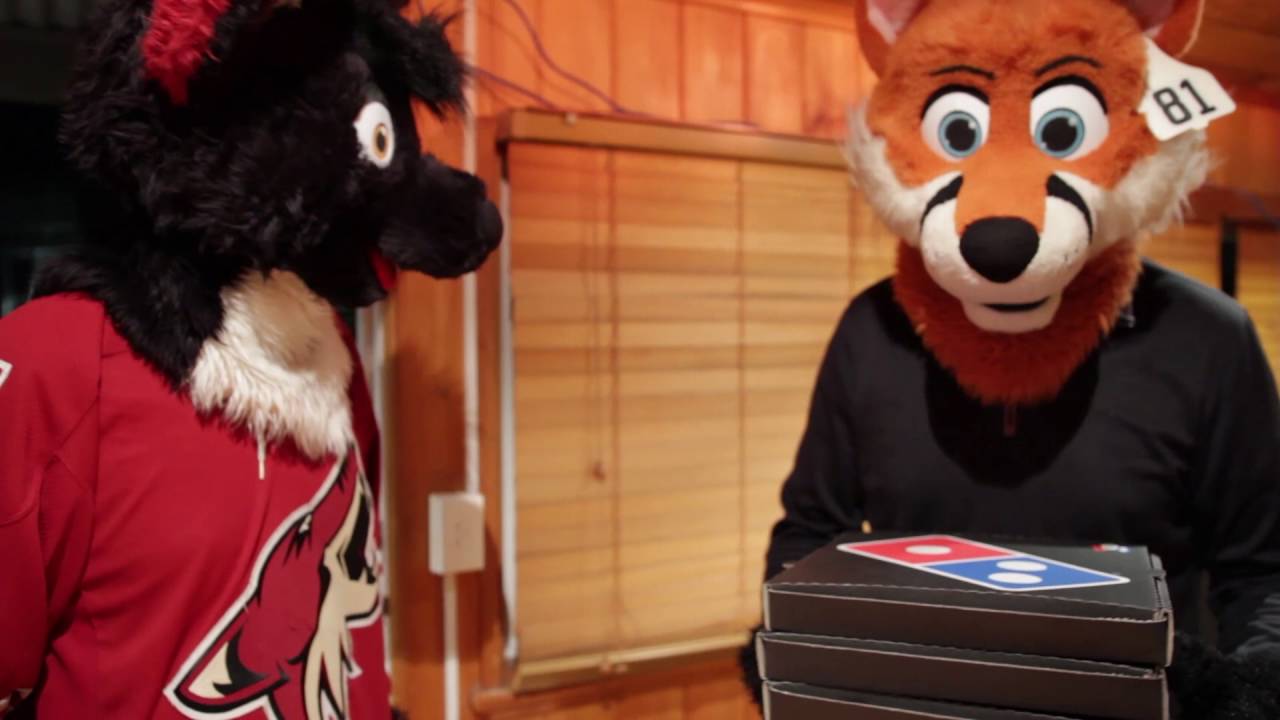 A furry delivering pizza - YouTube