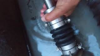 Direct Drive Ski Boat Dripless Seal Adjustment Part 1