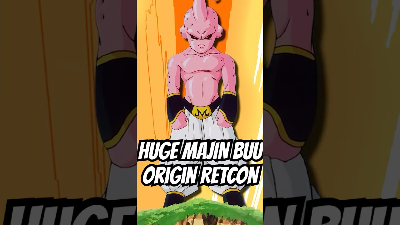 The Real Origin of Majin Buu CHANGED Again?  #dbz #goku #dragonball