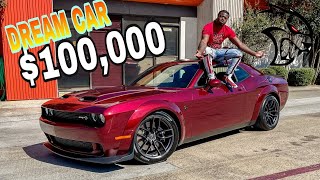 TAKING DELIVERY OF A $100,000 REDEYE HELLCAT CHALLENGER WIDEBODY.. DREAM CAR!!