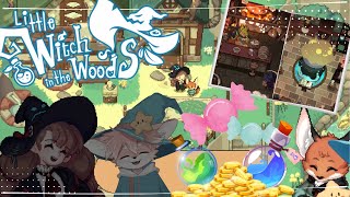 【ゲーム配信】村復興に向けて！たくさんポーション作るぞ～～～～！お～～！│Little Witch in the Woods #3【ノコル/One Lyric】