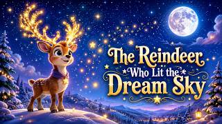 Calming Bedtime Story: The Soft Starlight-Silver Reindeer and the Dream Sky | Bedtime Dreamy Paws
