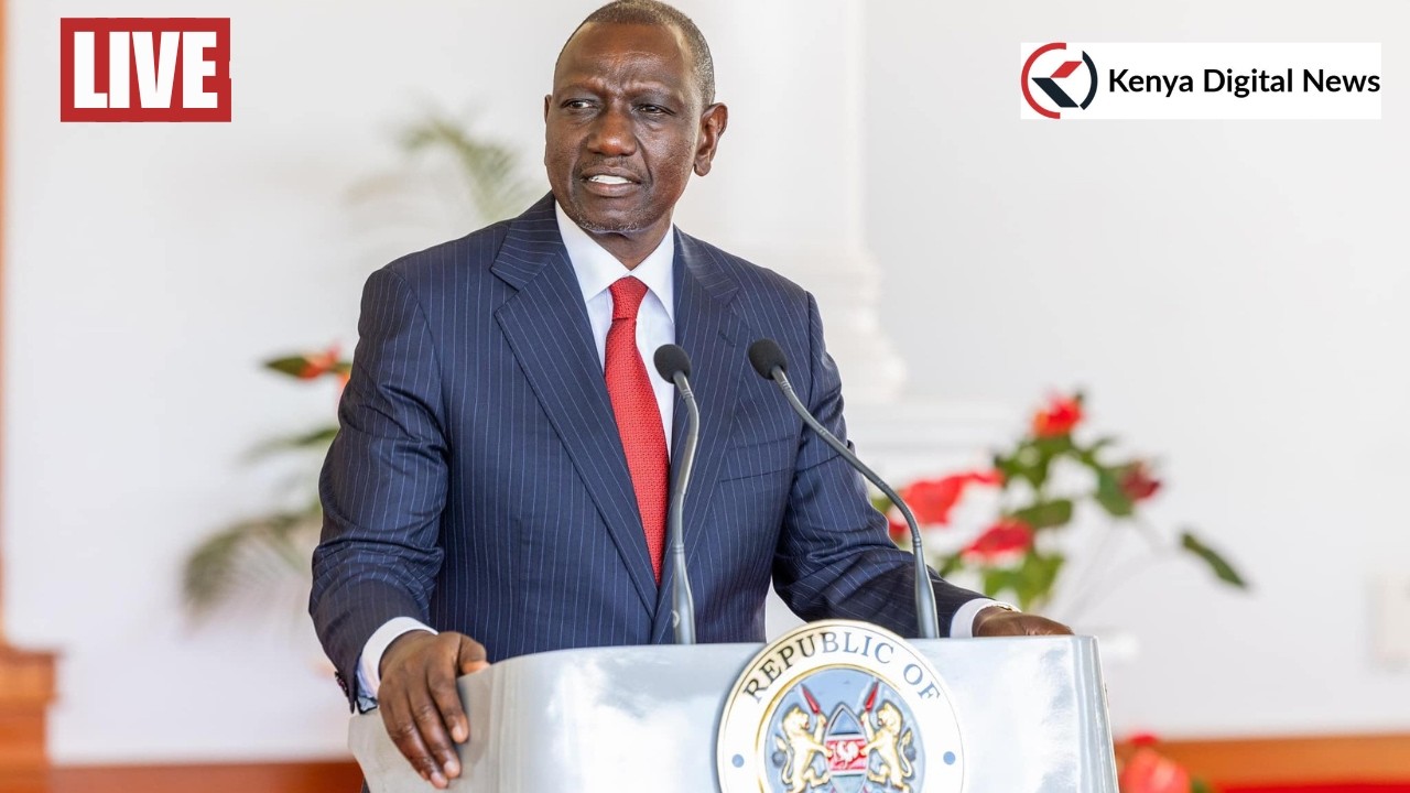 LIVE: President Ruto Inspects Hostels at St. Joseph’s Chepterit Girls ...