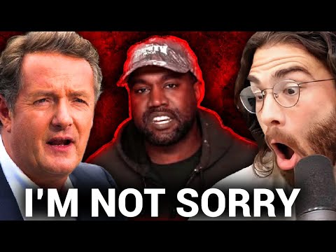 Thumbnail for Kanye "Apologizes" in Piers Morgan Interview | HasanAbi