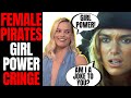 Get Ready For Girl Power Cringe! | Margot Robbie Talks Woke Female Pirates Of The Caribbean