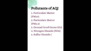 Air Quality Index| UGC-NET Paper-1| People, Development and Environment