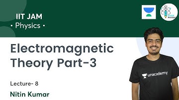 Electromagnetic Theory | L3 | IIT JAM | Exam Physics | Nitin Kumar