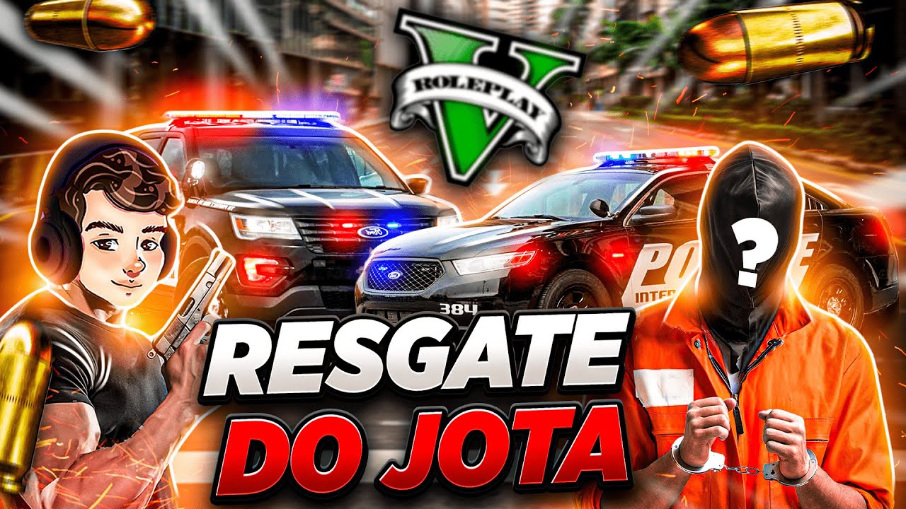 A FUGA MAIS LOUCA NO RESGATE DO JOTA! - GTA RP