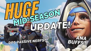 GAME CHANGING! DPS Passive NERFS + Ana BUFFS + More | Overwatch 2 Director's Take