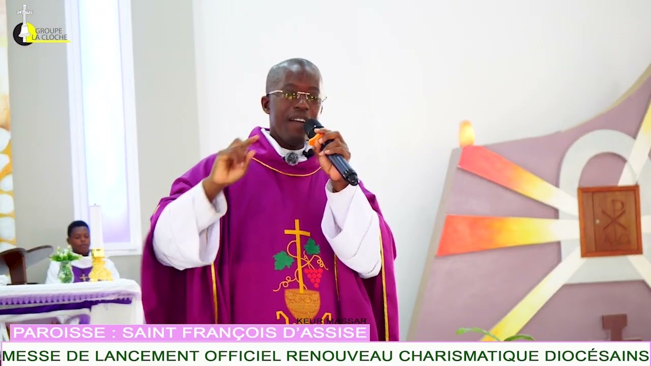 Homélie Abbé Jule COLY : Messe de lancement du renouveau charismatique du diocèse de Dakar