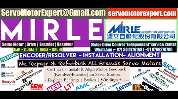 How to install Align Mirle Resolver Angle Adjust Servo Motor Saudi KSA Qatar ARAB UAE India