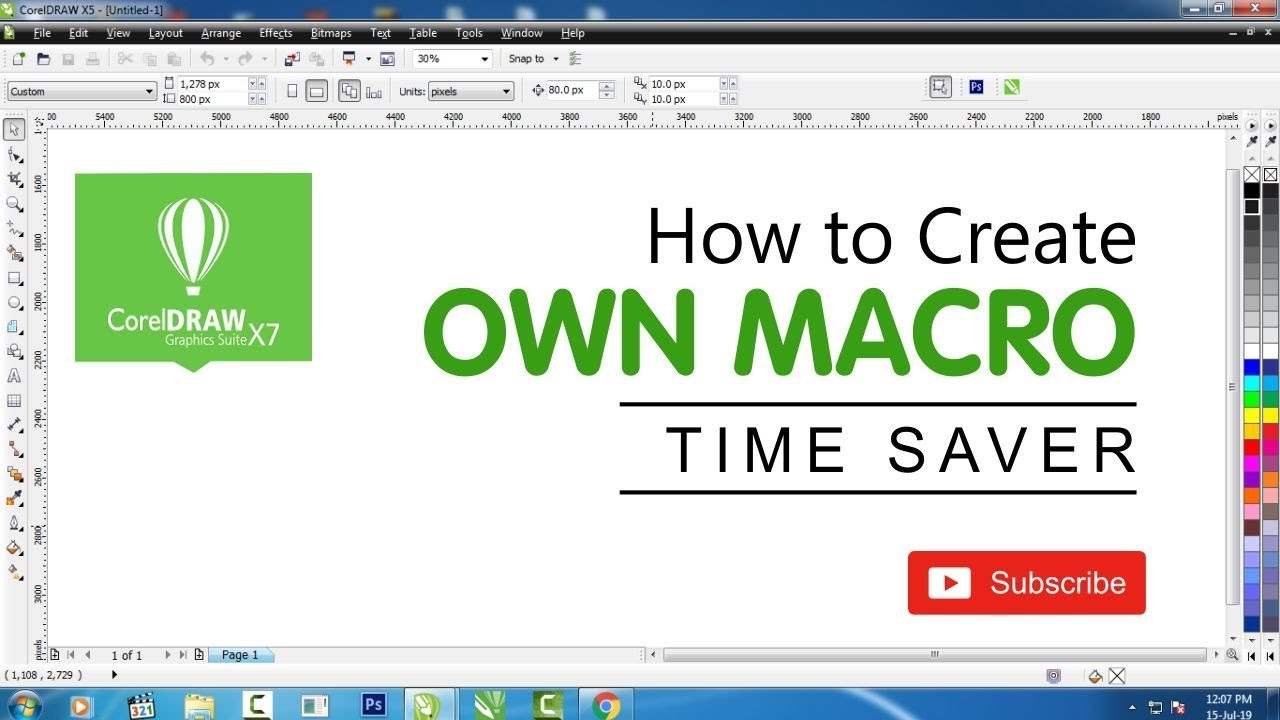 macro for coreldraw free download